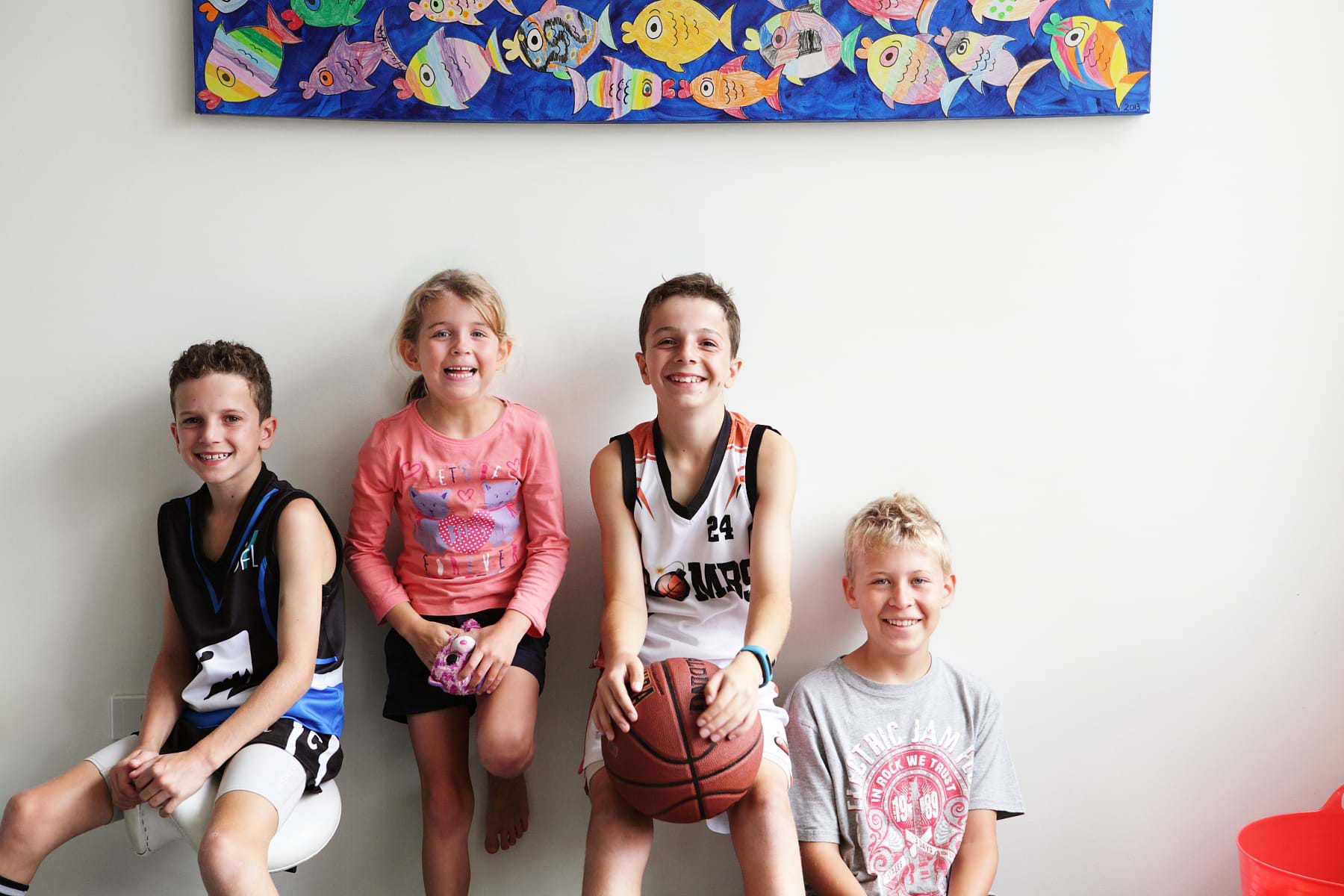 A great waiting room for patients and siblings